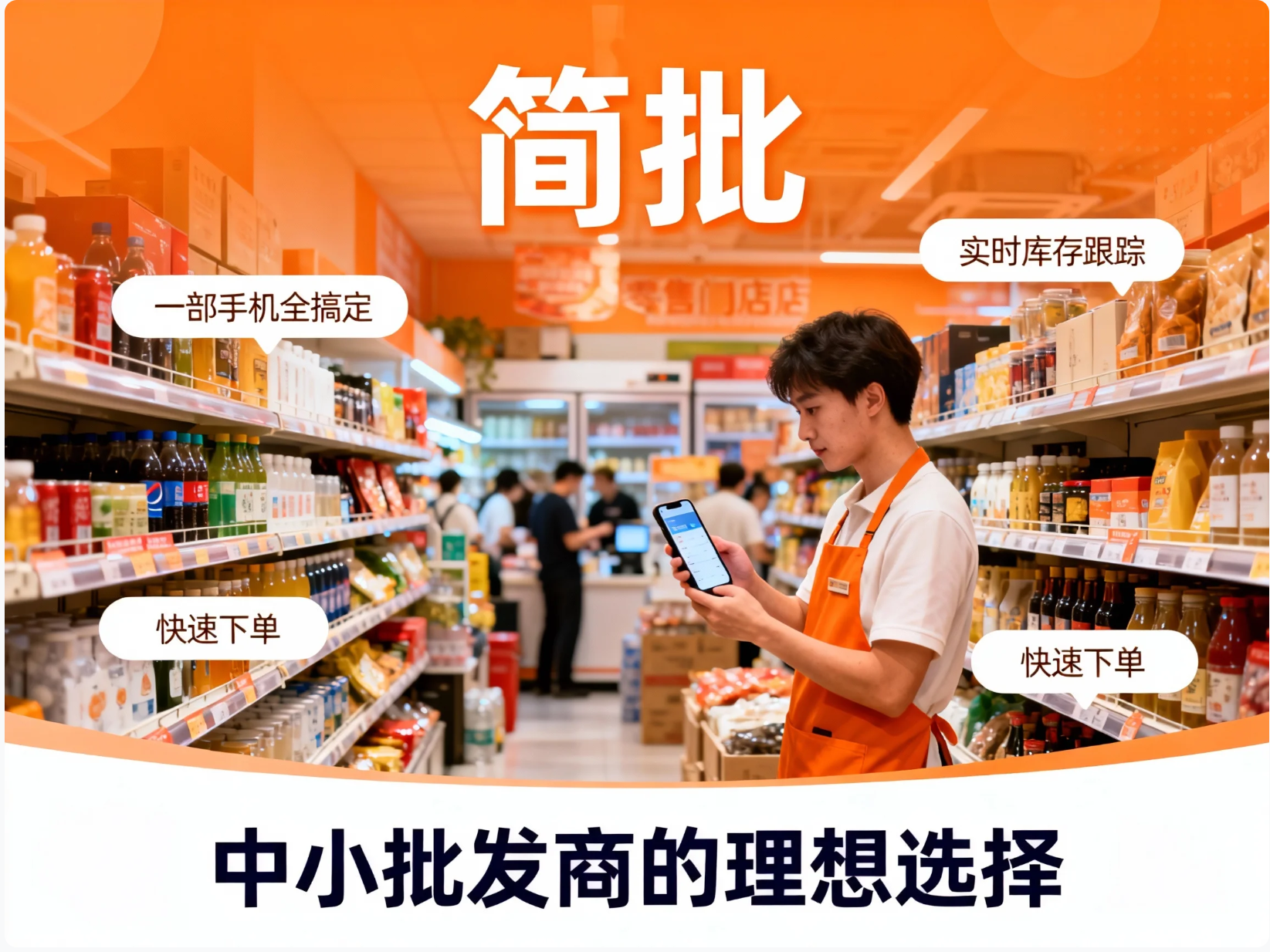 简批专业批发进销存