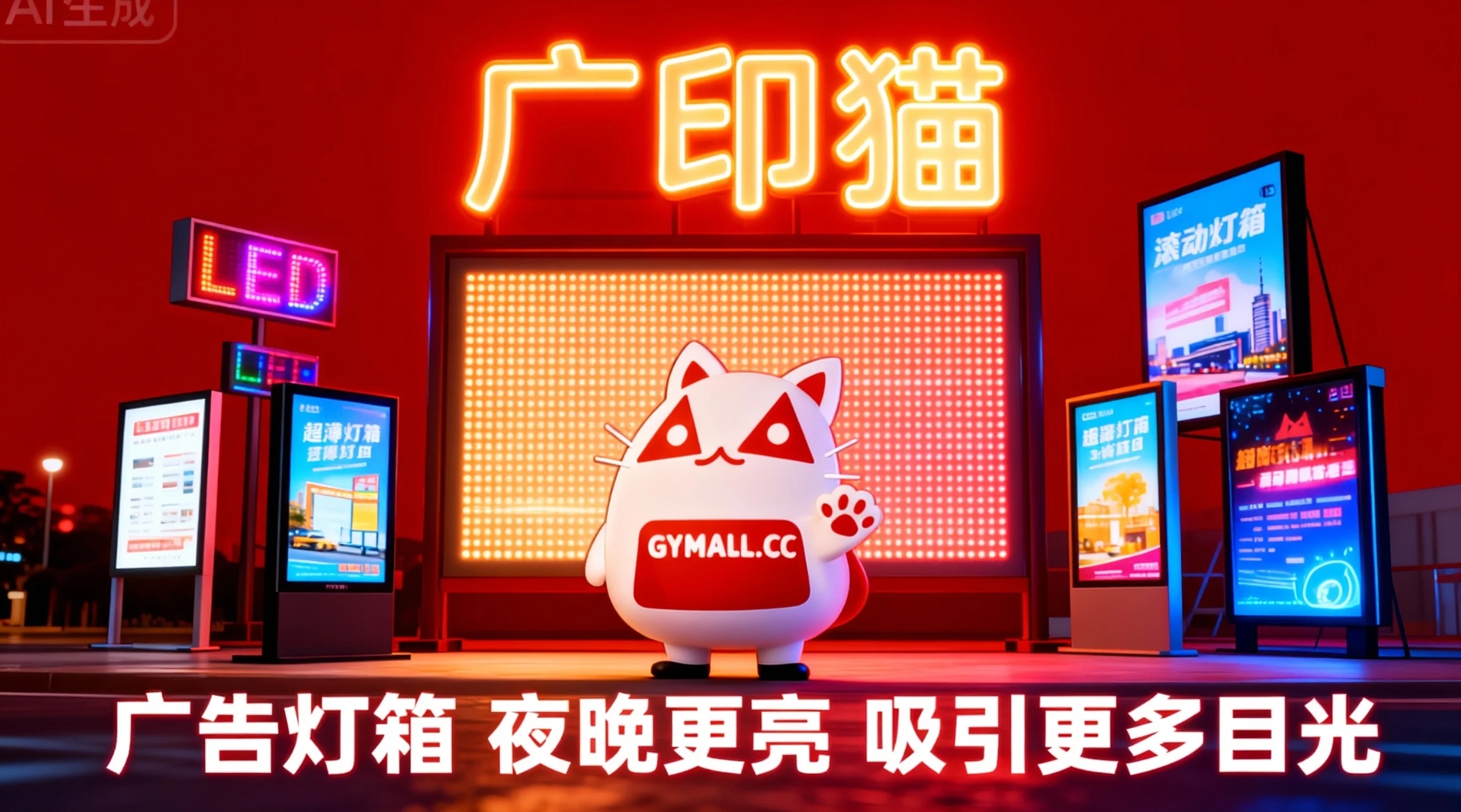 做广告就找广印猫